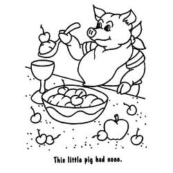 Coloring page: Pork (Animals) #17789 - Free Printable Coloring Pages