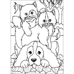 Coloring page: Puppy (Animals) #2983 - Free Printable Coloring Pages