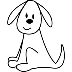 Coloring page: Puppy (Animals) #3085 - Free Printable Coloring Pages