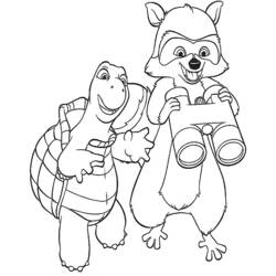 Coloring page: Raccoon (Animals) #20061 - Free Printable Coloring Pages