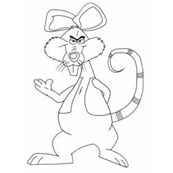 Coloring page: Rat (Animals) #15177 - Free Printable Coloring Pages