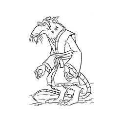 Coloring page: Rat (Animals) #15217 - Free Printable Coloring Pages