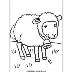 Coloring page: Sheep (Animals) #11439 - Free Printable Coloring Pages