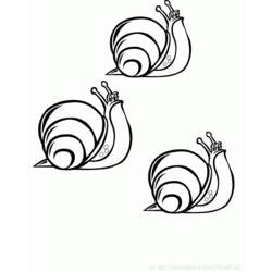 Coloring page: Snail (Animals) #6514 - Free Printable Coloring Pages