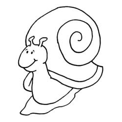 Coloring page: Snail (Animals) #6521 - Free Printable Coloring Pages