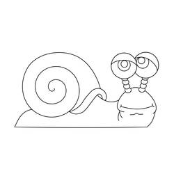 Coloring page: Snail (Animals) #6525 - Free Printable Coloring Pages
