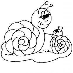Coloring page: Snail (Animals) #6562 - Free Printable Coloring Pages