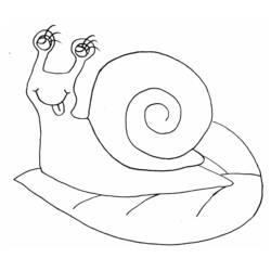 Coloring page: Snail (Animals) #6573 - Free Printable Coloring Pages