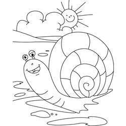 Coloring page: Snail (Animals) #6584 - Free Printable Coloring Pages