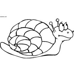 Coloring page: Snail (Animals) #6635 - Free Printable Coloring Pages