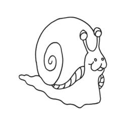 Coloring page: Snail (Animals) #6650 - Free Printable Coloring Pages