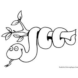 Coloring page: Snake (Animals) #14345 - Free Printable Coloring Pages