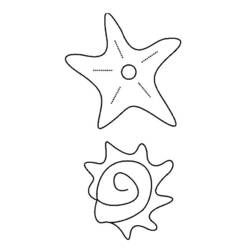 Coloring page: Starfish (Animals) #6723 - Free Printable Coloring Pages