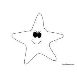 Coloring page: Starfish (Animals) #6725 - Free Printable Coloring Pages