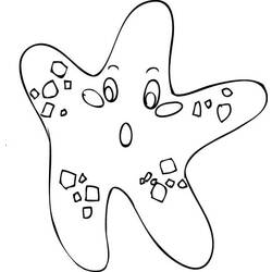 Coloring page: Starfish (Animals) #6740 - Free Printable Coloring Pages