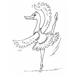Coloring page: Swan (Animals) #5005 - Free Printable Coloring Pages