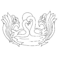 Coloring page: Swan (Animals) #5081 - Free Printable Coloring Pages