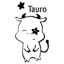Coloring page: Taurus (Animals) #13905 - Free Printable Coloring Pages