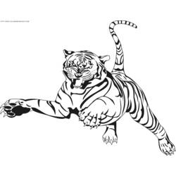 Coloring page: Tiger (Animals) #13608 - Free Printable Coloring Pages