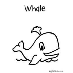 Coloring page: Whale (Animals) #958 - Free Printable Coloring Pages