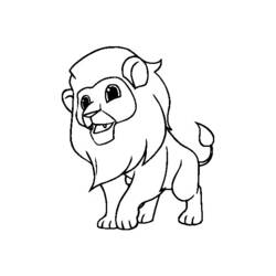 Coloring page: Wild / Jungle Animals (Animals) #21124 - Free Printable Coloring Pages