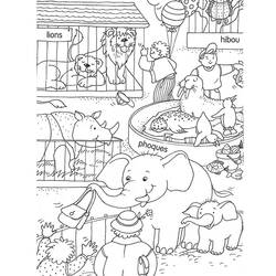 Coloring page: Zoo (Animals) #12638 - Free Printable Coloring Pages