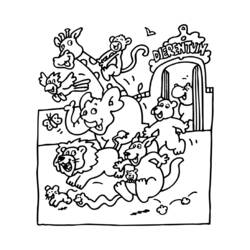 Coloring page: Zoo (Animals) #12642 - Free Printable Coloring Pages