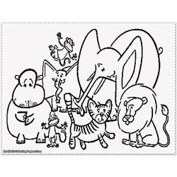 Coloring page: Zoo (Animals) #12812 - Free Printable Coloring Pages