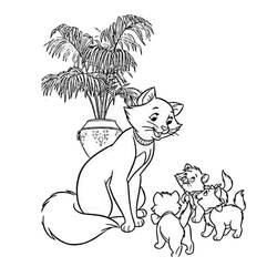 Coloring page: Aristocats (Animation Movies) #26858 - Free Printable Coloring Pages