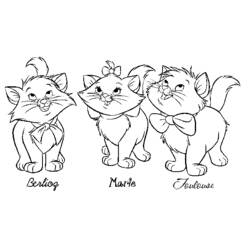 Coloring page: Aristocats (Animation Movies) #26868 - Free Printable Coloring Pages