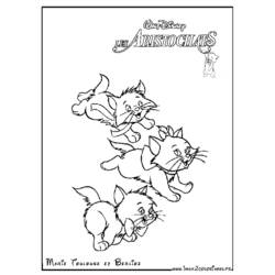 Coloring page: Aristocats (Animation Movies) #26903 - Free Printable Coloring Pages