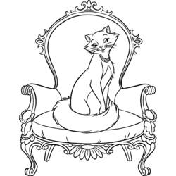 Coloring page: Aristocats (Animation Movies) #26953 - Free Printable Coloring Pages