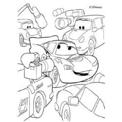 Coloring page: Cars (Animation Movies) #132542 - Free Printable Coloring Pages