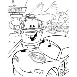 Coloring page: Cars (Animation Movies) #132552 - Free Printable Coloring Pages