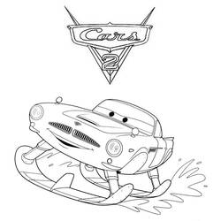 Coloring page: Cars (Animation Movies) #132614 - Free Printable Coloring Pages