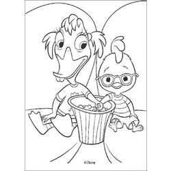 Coloring page: Chicken Little (Animation Movies) #72640 - Free Printable Coloring Pages