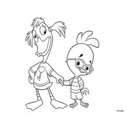 Coloring page: Chicken Little (Animation Movies) #72658 - Free Printable Coloring Pages