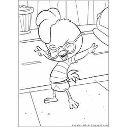 Coloring page: Chicken Little (Animation Movies) #72912 - Free Printable Coloring Pages