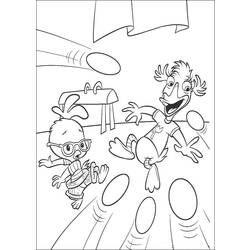 Coloring page: Chicken Little (Animation Movies) #72921 - Free Printable Coloring Pages