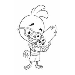 Coloring page: Chicken Little (Animation Movies) #73060 - Free Printable Coloring Pages