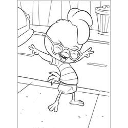 Coloring page: Chicken Little (Animation Movies) #73137 - Free Printable Coloring Pages