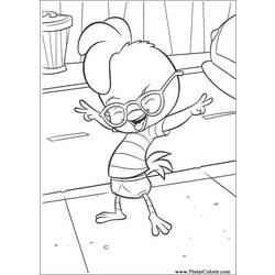 Coloring page: Chicken Little (Animation Movies) #73202 - Free Printable Coloring Pages