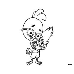 Coloring page: Chicken Little (Animation Movies) #73249 - Free Printable Coloring Pages