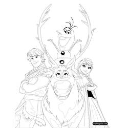 Coloring page: Frozen (Animation Movies) #71787 - Free Printable Coloring Pages