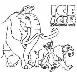 Coloring page: Ice Age (Animation Movies) #71544 - Free Printable Coloring Pages