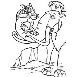 Coloring page: Ice Age (Animation Movies) #71595 - Free Printable Coloring Pages