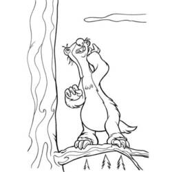 Coloring page: Ice Age (Animation Movies) #71609 - Free Printable Coloring Pages