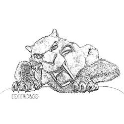 Coloring page: Ice Age (Animation Movies) #71613 - Free Printable Coloring Pages