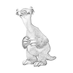 Coloring page: Ice Age (Animation Movies) #71620 - Free Printable Coloring Pages