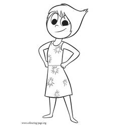 Coloring page: Inside Out (Animation Movies) #131655 - Free Printable Coloring Pages